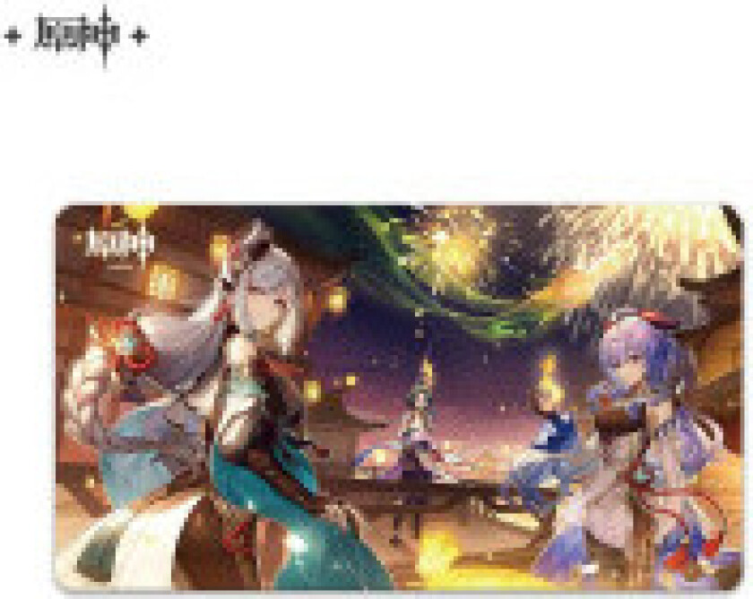 Genshin Impact Mousepad Flyktige farger på flukt 70 x 40 cm