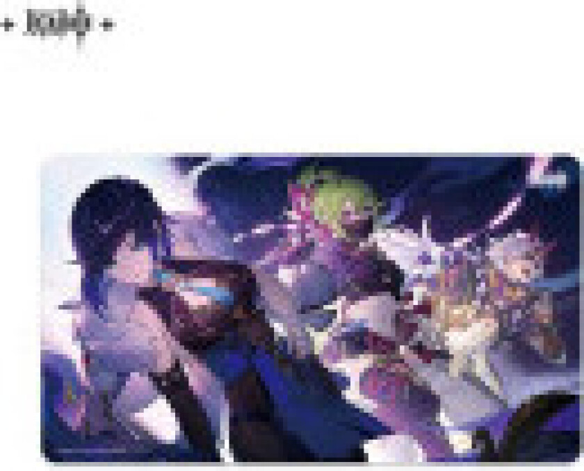 Genshin Impact Mousepad Yelan, Kuki Shinobu & Arataki Itto 70 x 40 cm