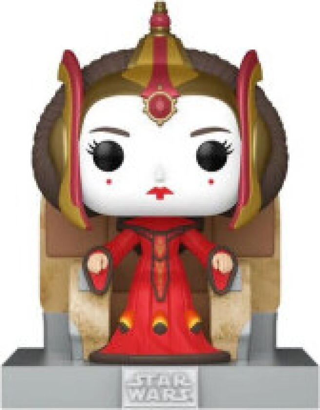 Star Wars POP! Deluxe vinylfigur Amidala på tronen 9 cm