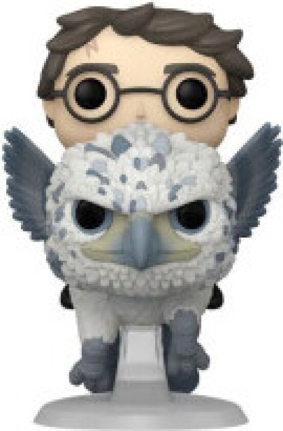 Harry Potter og fangen fra Azkaban POP! Rides Deluxe Vinyl Figur Harry & Buckbeak 13 cm