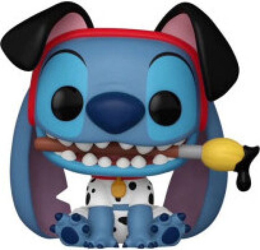 Lilo & Stitch POP! Disney Vinyl Figur Stitch Costume- 101 Dalmatiner Pongo 9 cm