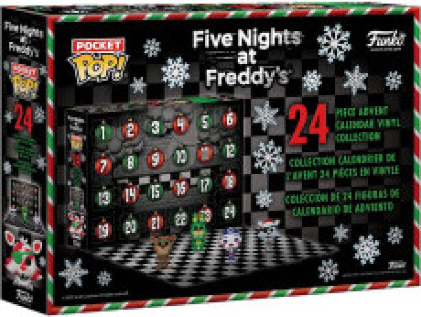 Fem netter på Freddy's Pocket POP! Adventskalender 2023