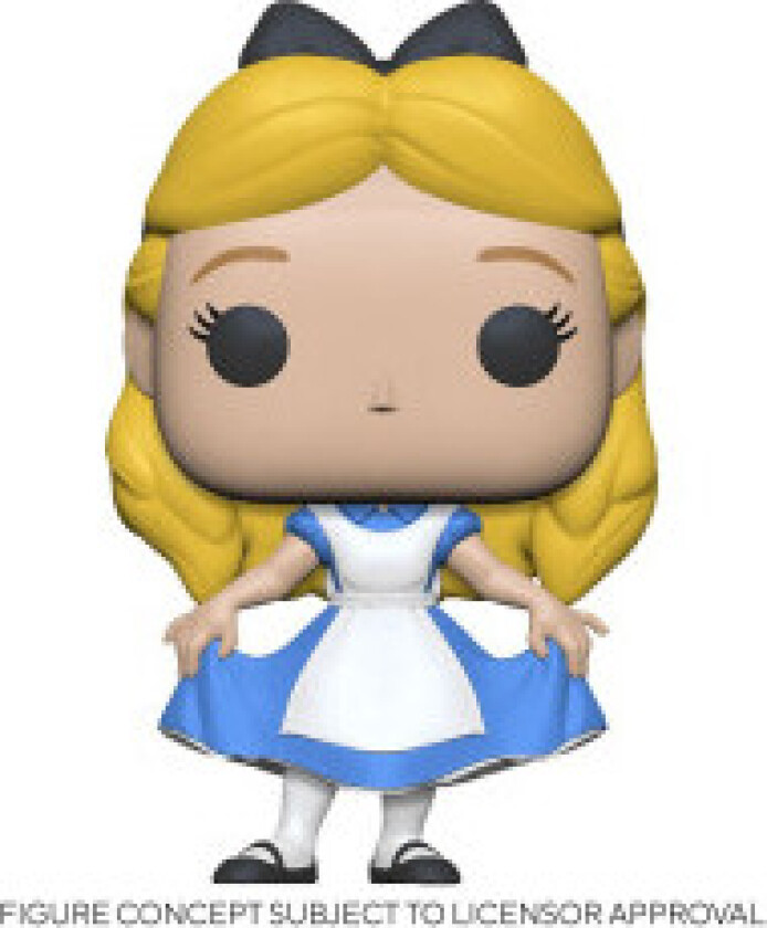 Alice i Eventyrland POP! Disney Vinylfigur Alice Curtsying 9 cm
