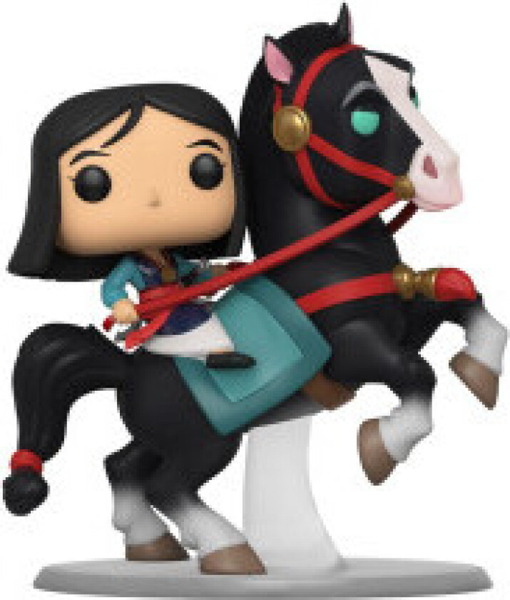 Mulan POP! Rider Vinyl Figur Mulan på Khan 18 cm