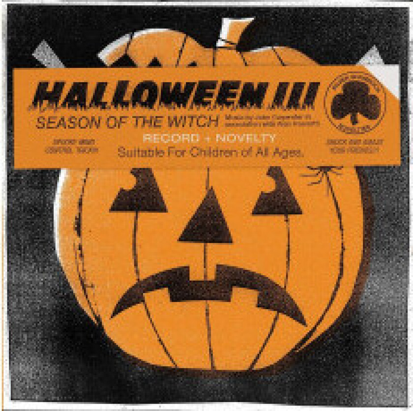 Halloween III: Season of the Witch Originalt lydspor av Alan Howarth & John Carpenter Vinyl LP