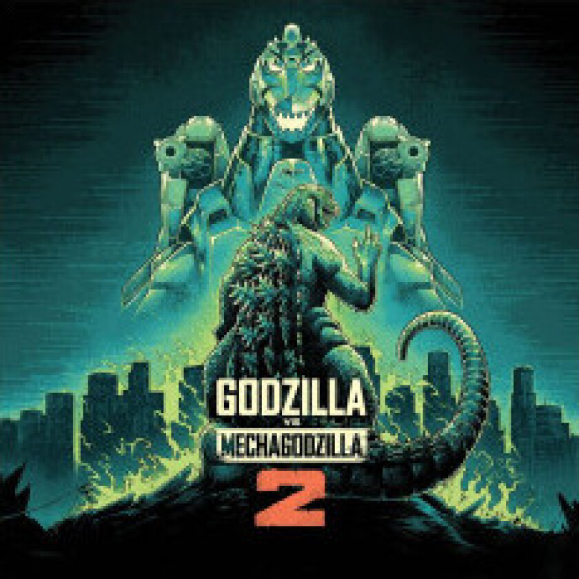 Godzilla versus Mechagodzilla II Original Motion Picture Soundtrack av Akira Ifukube Vinyl 2xLP
