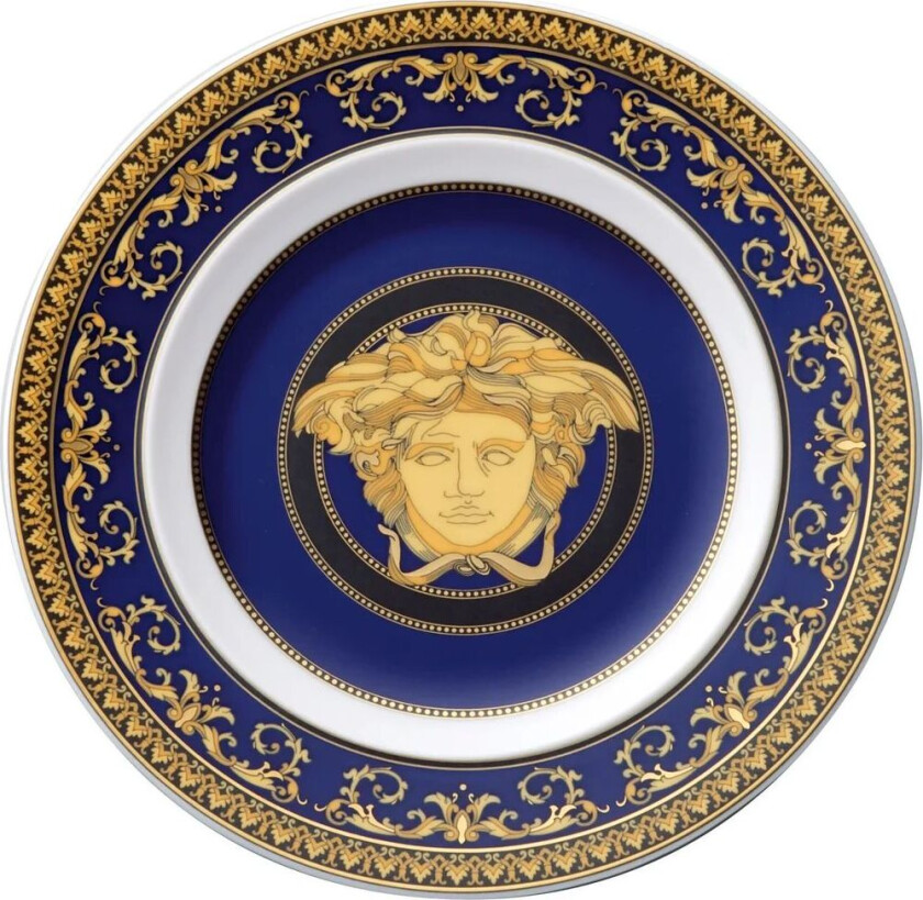 Medusa Blue tallerken 18 cm