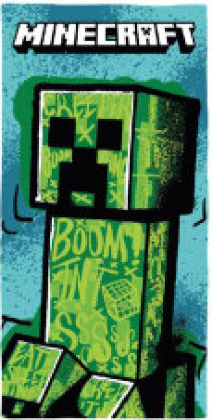 Minecraft Håndkle Premium Creeper 70 x 140 cm