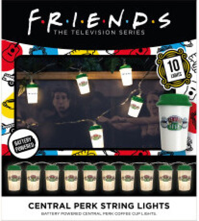 Friends String Lights Coffee Cups Central Perk 2