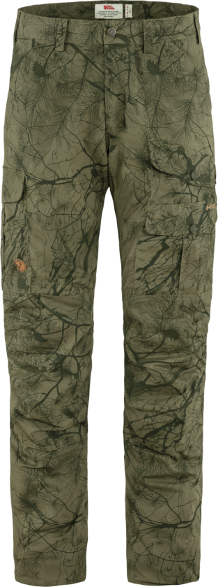 Men's Barents Pro Hydratic Trousers 56, Green Camo-Deep Forest