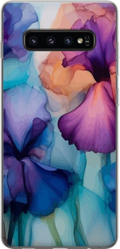 Mobildeksel til Samsung Galaxy S10 med Magiske blomster motiv