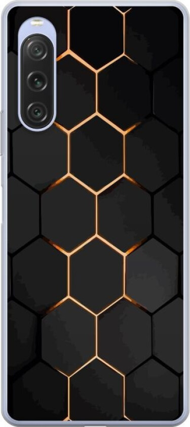Mobildeksel til Sony Xperia 10 V med Luksuriøst Mønster motiv