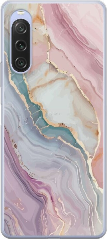 Mobildeksel til Sony Xperia 10 V med Marmor motiv