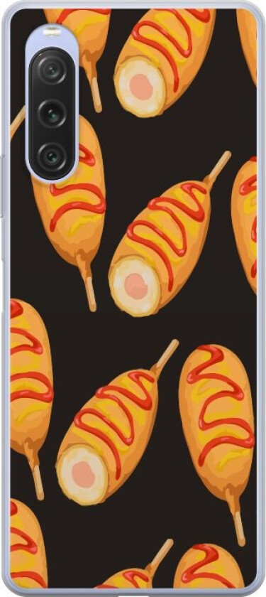 Mobildeksel til Sony Xperia 10 V med Kyllinglår motiv