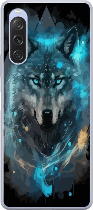 Mobildeksel til Sony Xperia 10 V med Ulve motiv