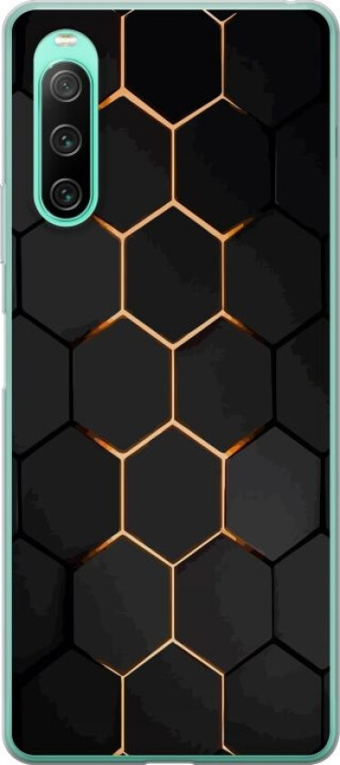 Mobildeksel til Sony Xperia 10 IV med Luksuriøst Mønster motiv