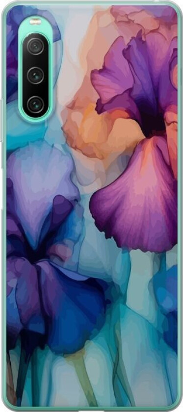 Mobildeksel til Sony Xperia 10 IV med Magiske blomster motiv