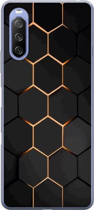 Mobildeksel til Sony Xperia 10 III med Luksuriøst Mønster motiv
