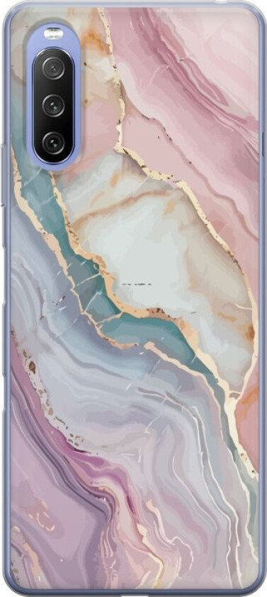 Mobildeksel til Sony Xperia 10 III med Marmor motiv