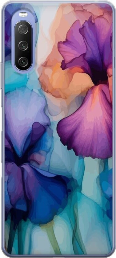 Mobildeksel til Sony Xperia 10 III med Magiske blomster motiv