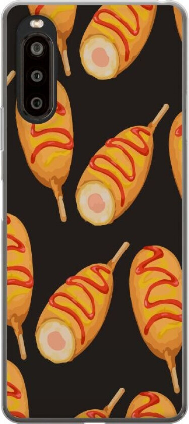 Mobildeksel til Sony Xperia 10 II med Kyllinglår motiv