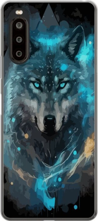 Mobildeksel til Sony Xperia 10 II med Ulve motiv