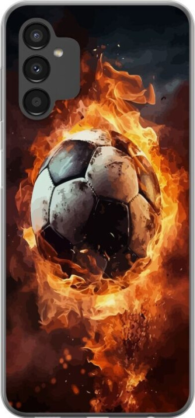 Mobildeksel til Samsung Galaxy A04s med Fotball motiv