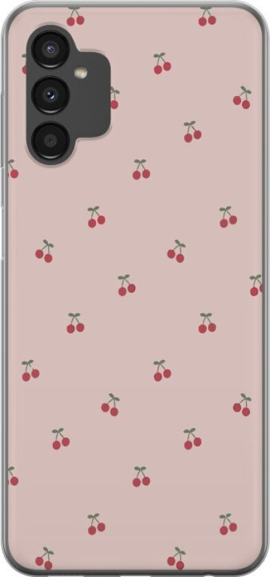 Mobildeksel til Samsung Galaxy A04s med Kirsebær motiv