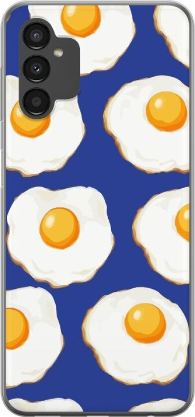 Mobildeksel til Samsung Galaxy A04s med Stekte egg motiv