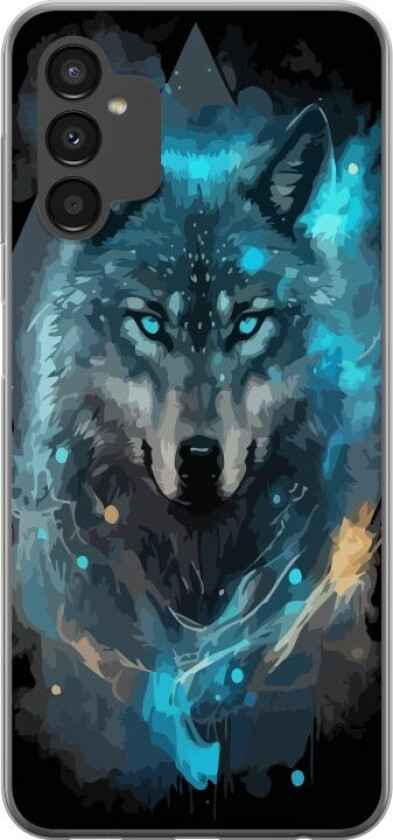 Mobildeksel til Samsung Galaxy A04s med Ulve motiv