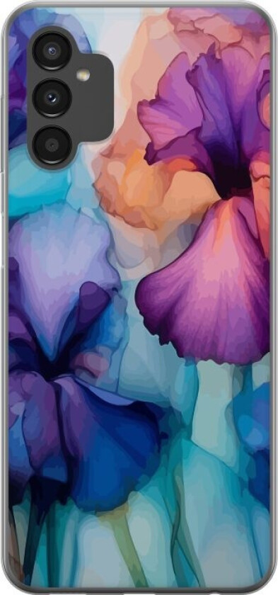 Mobildeksel til Samsung Galaxy A04s med Magiske blomster motiv