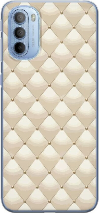 Mobildeksel til Motorola Moto G31 med Gullglans motiv