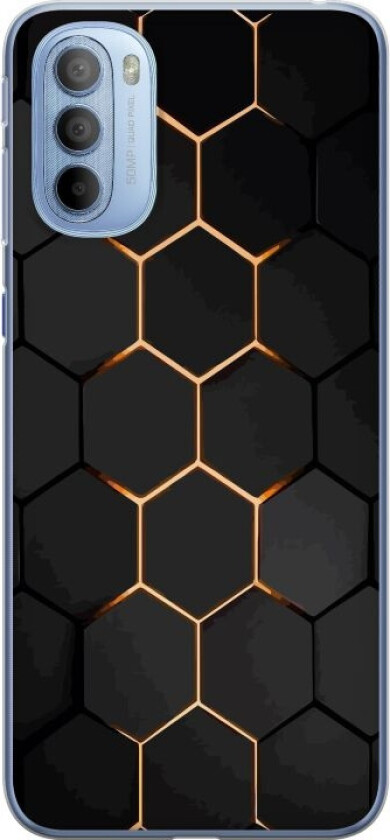 Mobildeksel til Motorola Moto G31 med Luksuriøst Mønster motiv