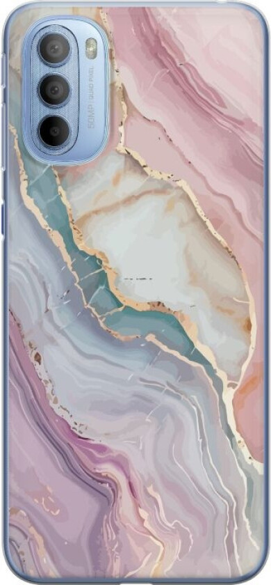 Mobildeksel til Motorola Moto G31 med Marmor motiv
