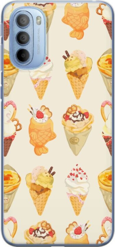 Mobildeksel til Motorola Moto G31 med Glassig motiv