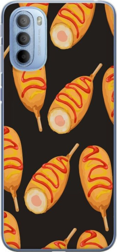 Mobildeksel til Motorola Moto G31 med Kyllinglår motiv