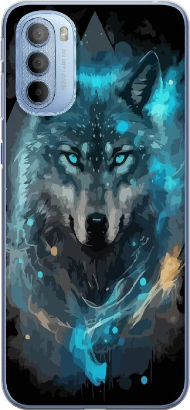 Mobildeksel til Motorola Moto G31 med Ulve motiv