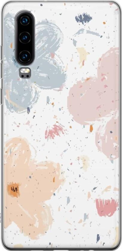 Mobildeksel til Huawei P30 med Blomster motiv