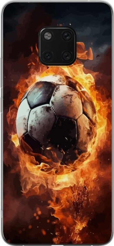 Mobildeksel til Huawei Mate 20 Pro med Fotball motiv
