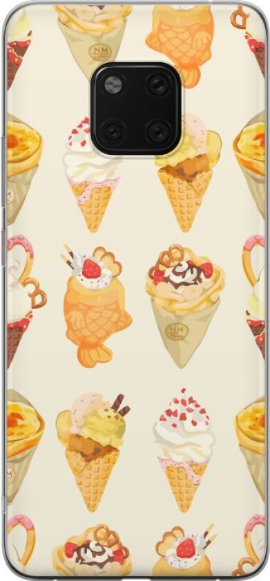 Mobildeksel til Huawei Mate 20 Pro med Glassig motiv