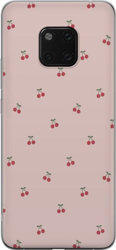 Mobildeksel til Huawei Mate 20 Pro med Kirsebær motiv