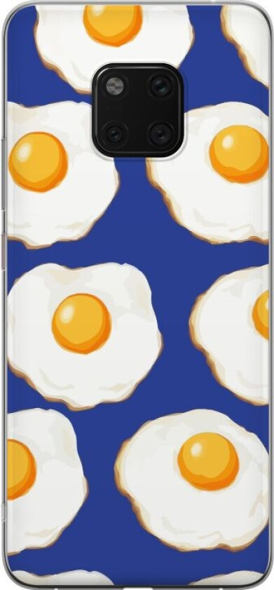 Mobildeksel til Huawei Mate 20 Pro med Stekte egg motiv