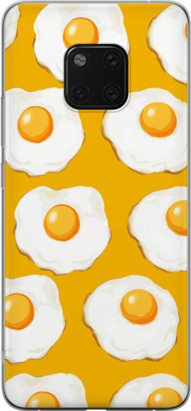 Mobildeksel til Huawei Mate 20 Pro med Stekt egg motiv