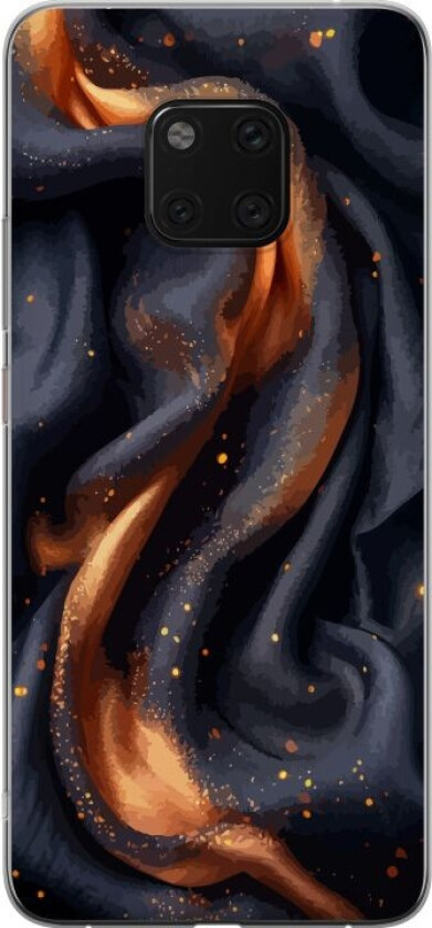 Mobildeksel til Huawei Mate 20 Pro med Brennende silke motiv