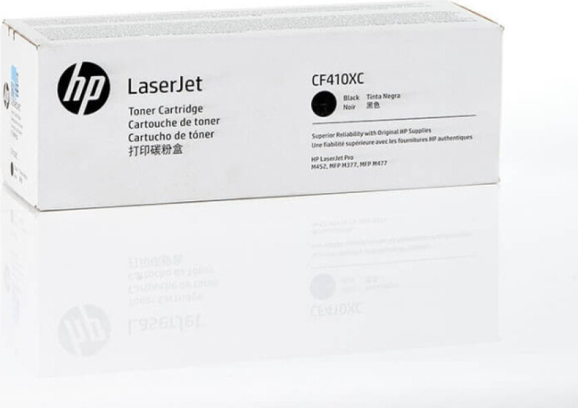 Toner CF410XC 410X Svart Contract