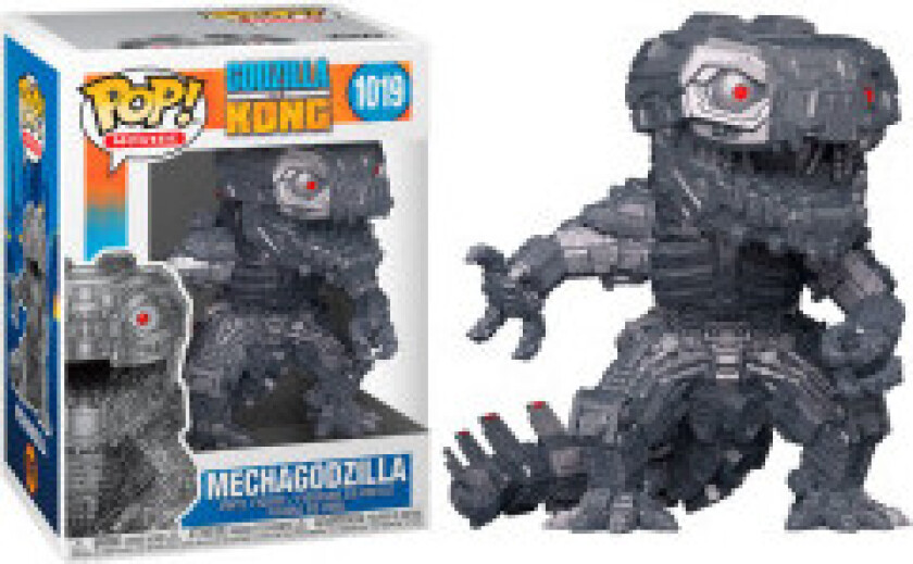POP-figur Godzilla Vs Kong Mechagodzilla Metallic