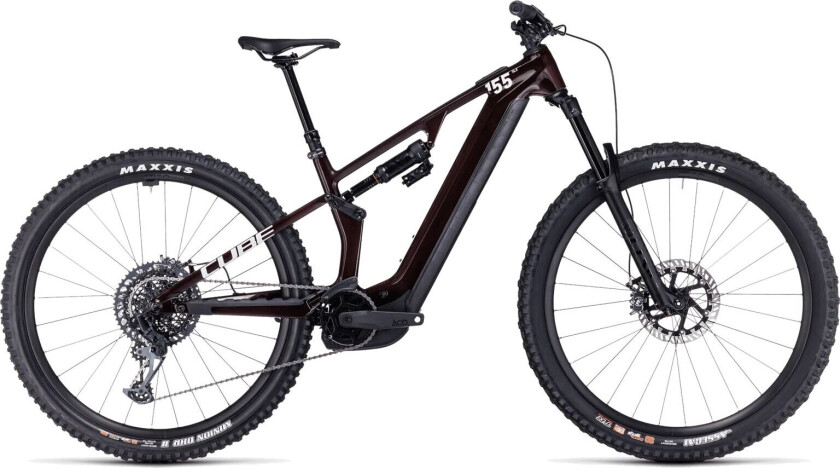 Cube Stereo Hybrid ONE55 C:68X SLX 750 CX 85nm 29, elektrisk terrengsykkel, unisex Liquidred´N´Carbon