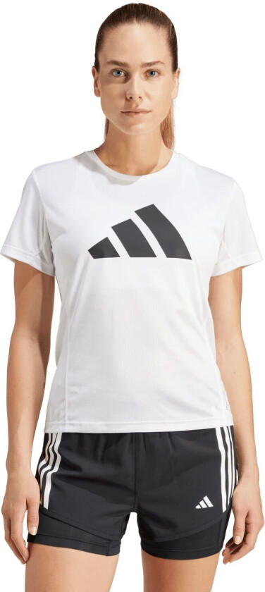 adidas Run It Tee, t-skjorte, dame White