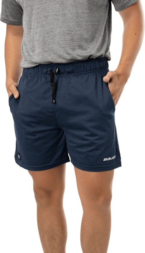 bauer S24 Team Knit Short 24/25, treningsshorts, senior navy