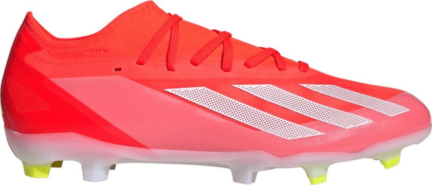 adidas X Crazyfast Pro FG Q2 24, fotballsko gress, unisex SOLRED/FTWWHT/TESOYE